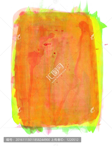桔色水框架背景紋理