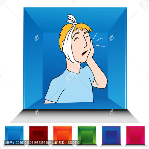 牙痛的寶石按鈕設(shè)置