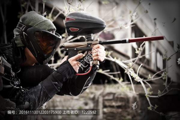 彩彈射擊運(yùn)動(dòng)員