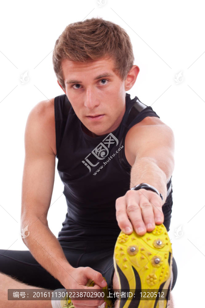 年輕健壯的男人