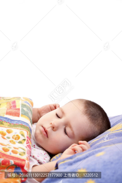 熟睡的嬰兒