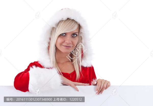 圣誕節(jié)的女人