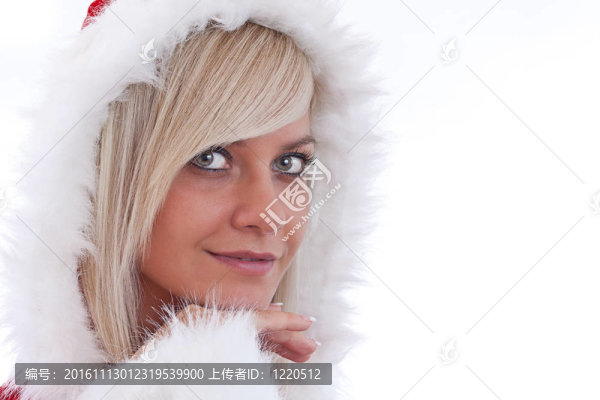 圣誕節(jié)的女人