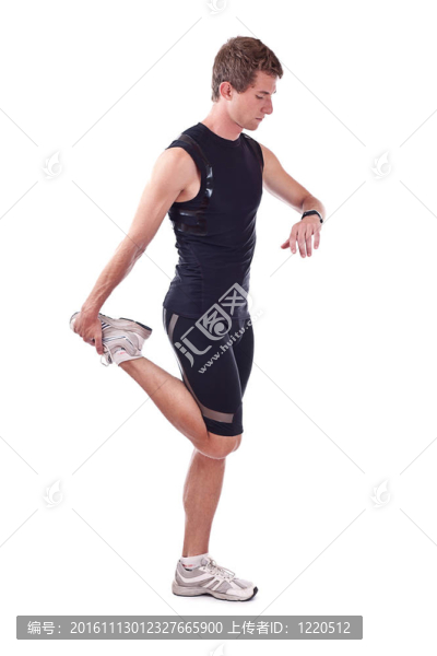 一個(gè)年輕運(yùn)動(dòng)員的肖像