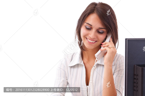 年輕的女商人