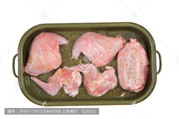 原料兔肉