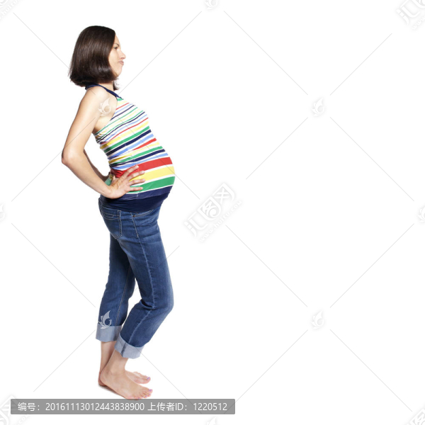 懷孕婦女的肖像