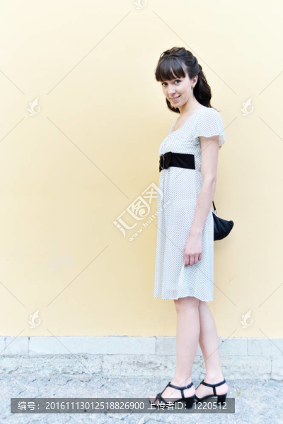 年輕漂亮女孩的肖像