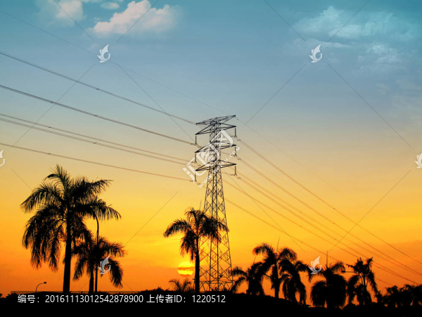 大日落觀電塔