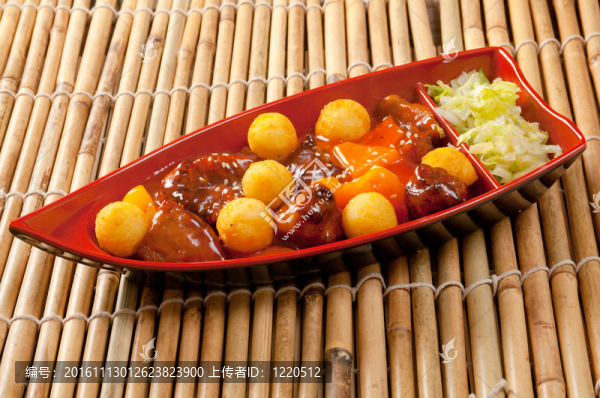 牛肉蔬菜特寫