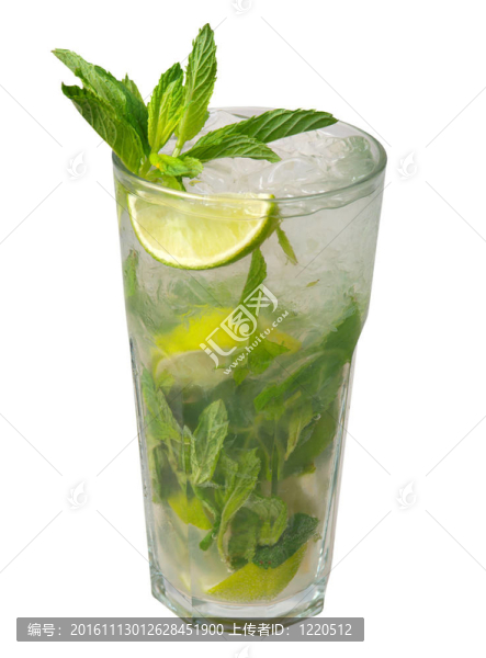 mojito雞尾酒特寫