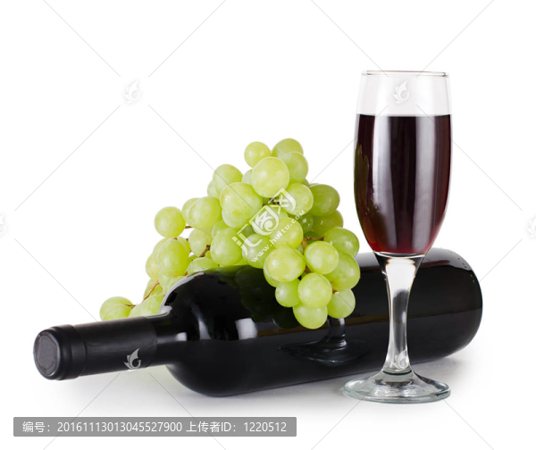 白葡萄酒上分離的紅葡萄酒