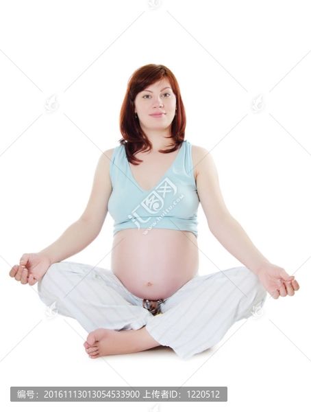 懷孕的女人
