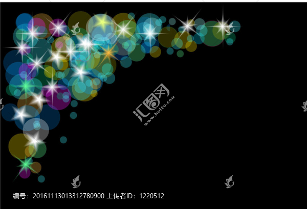 圣誕色背景燈
