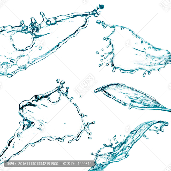 藍(lán)水飛濺