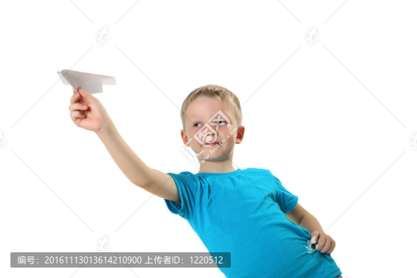 工作室里的小男孩