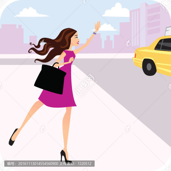 女人是出租車