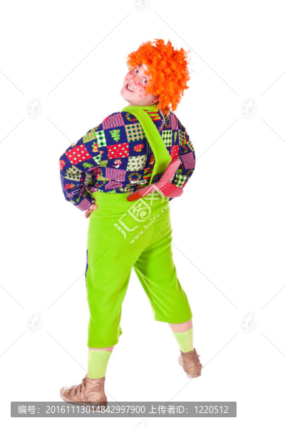 切斯特·弗羅伊德·卡爾森度假小丑服裝；