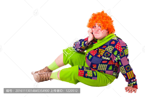 切斯特·弗羅伊德·卡爾森度假小丑服裝；