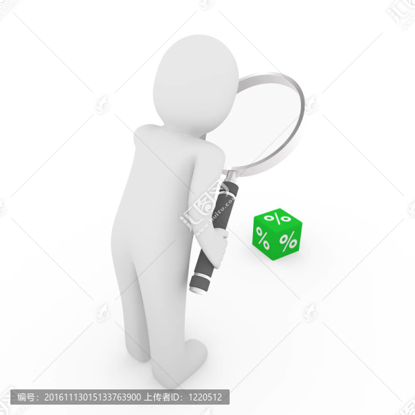 三維人銷售放大成立方體