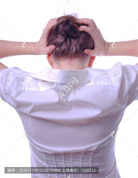 強調(diào)業(yè)務(wù)的女人