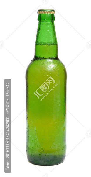 啤酒在一個瓶子里
