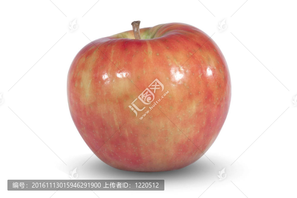 一個(gè)白色的蘋果。