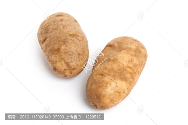 黃褐色馬鈴薯