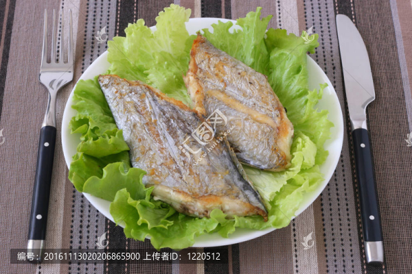 油炸魚(yú)生菜