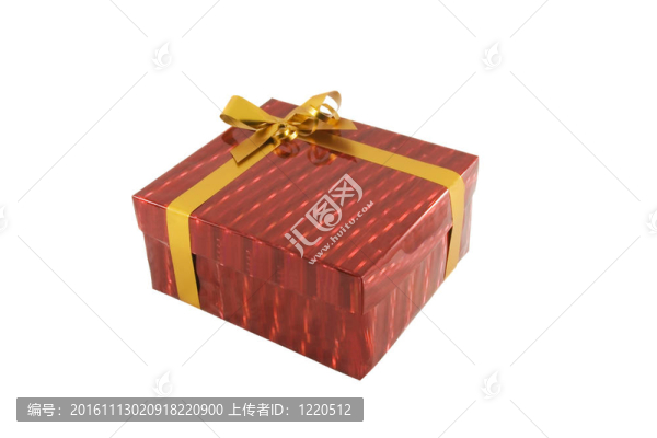 白色的紅色禮品盒