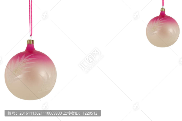 白色圣誕裝飾