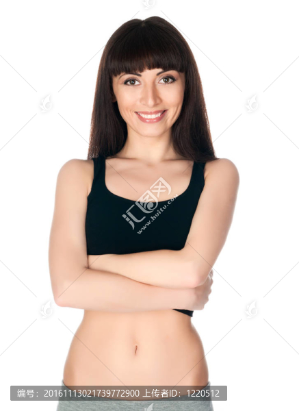 美麗身體的女人