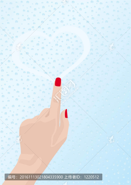 在玻璃上畫畫