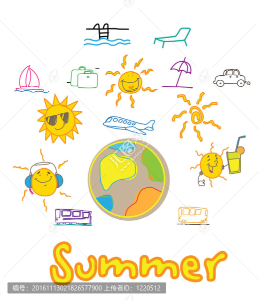 暑期旅游度假