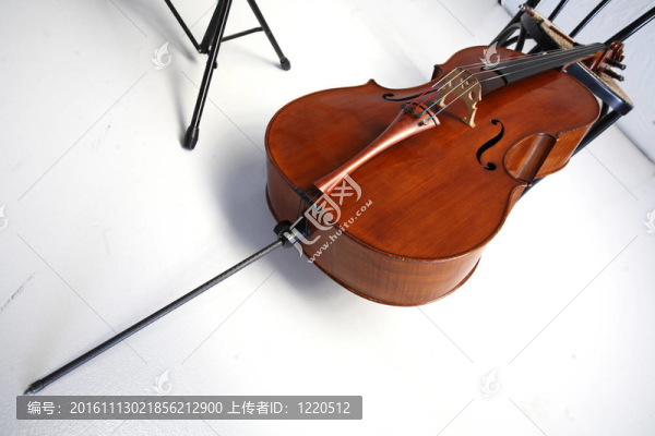 音樂家演奏交響曲的細節(jié)