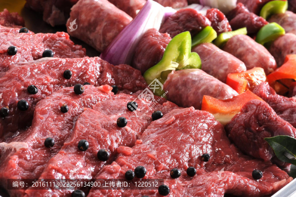 生肉；近距離