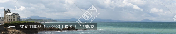 比亞里茨的海岸