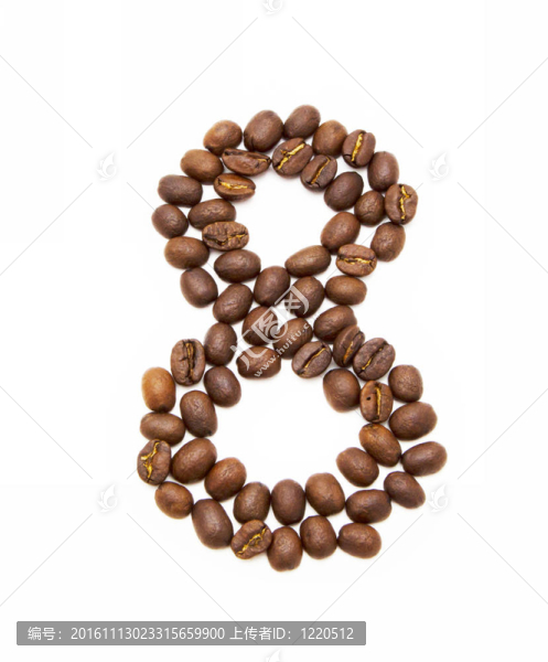 八由烤咖啡豆制成