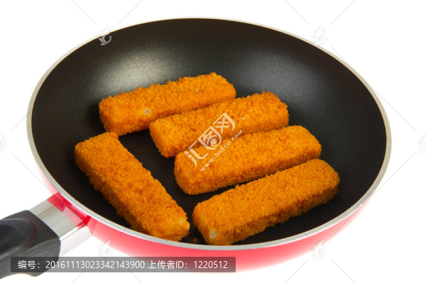 帶魚棒的紅煎鍋