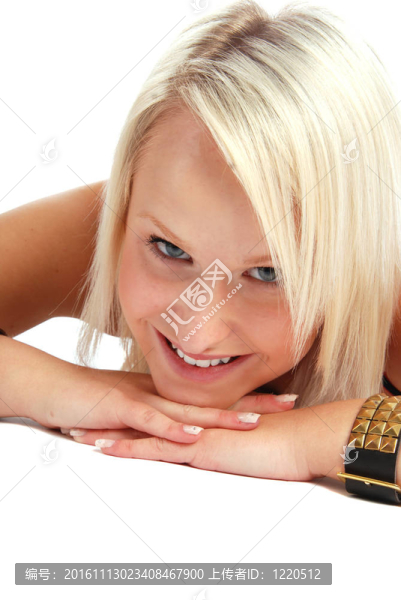 金發(fā)美女拍攝