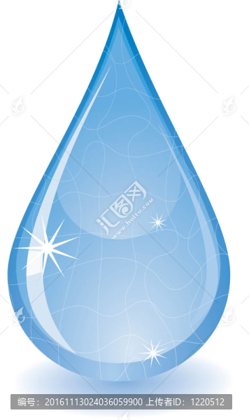 一滴水的插圖