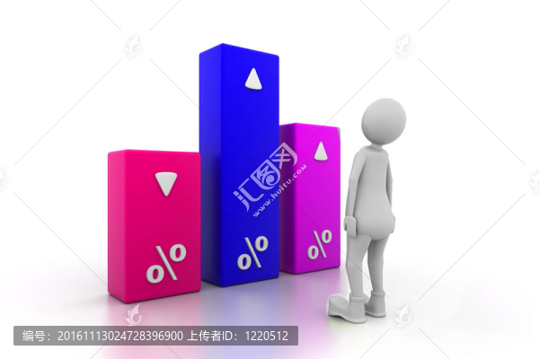有百分比圖的人
