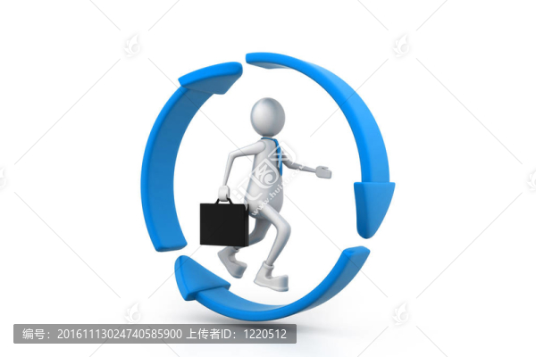 商人在里面跑