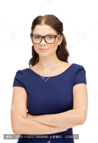 幸福和微笑的女人