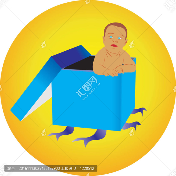 盒子里的孩子