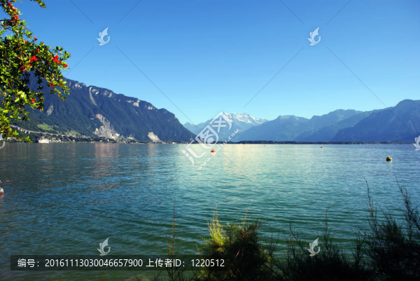 瑞士水景；