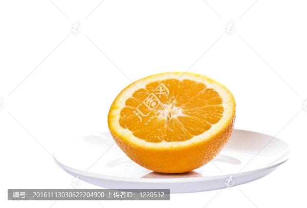 橙色的一半