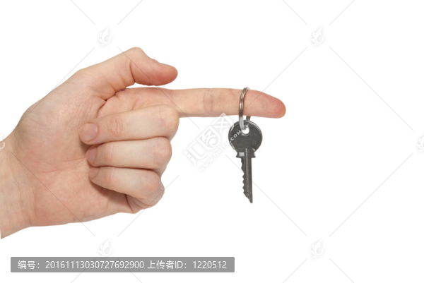 手上的鑰匙
