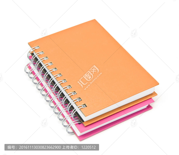 活頁(yè)夾書(shū)或棕色筆記本