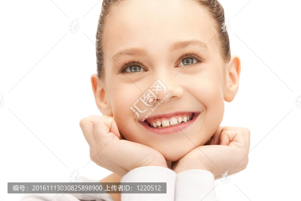 沉思的少女